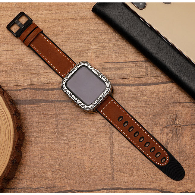 Housse de protection pour boîtier de montre ethnique