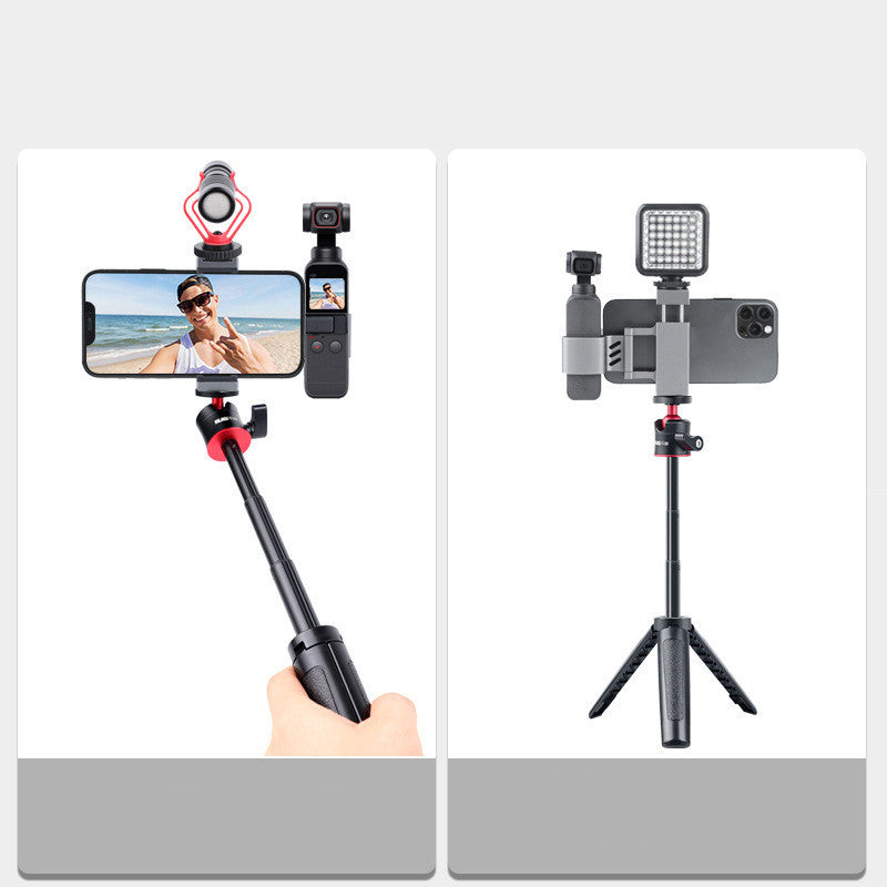 Cámara de acción de bolsillo Osmo Head Dual Cold Boots Clip metálico expandible para teléfono