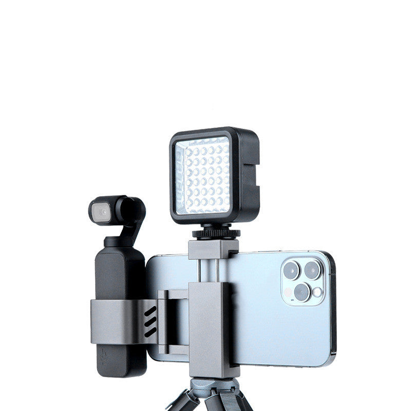 Cámara de acción de bolsillo Osmo Head Dual Cold Boots Clip metálico expandible para teléfono