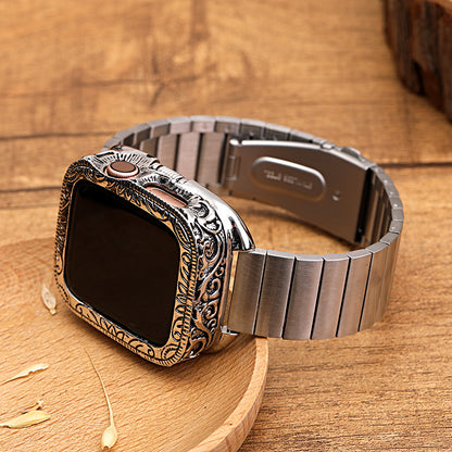 Housse de protection pour boîtier de montre ethnique