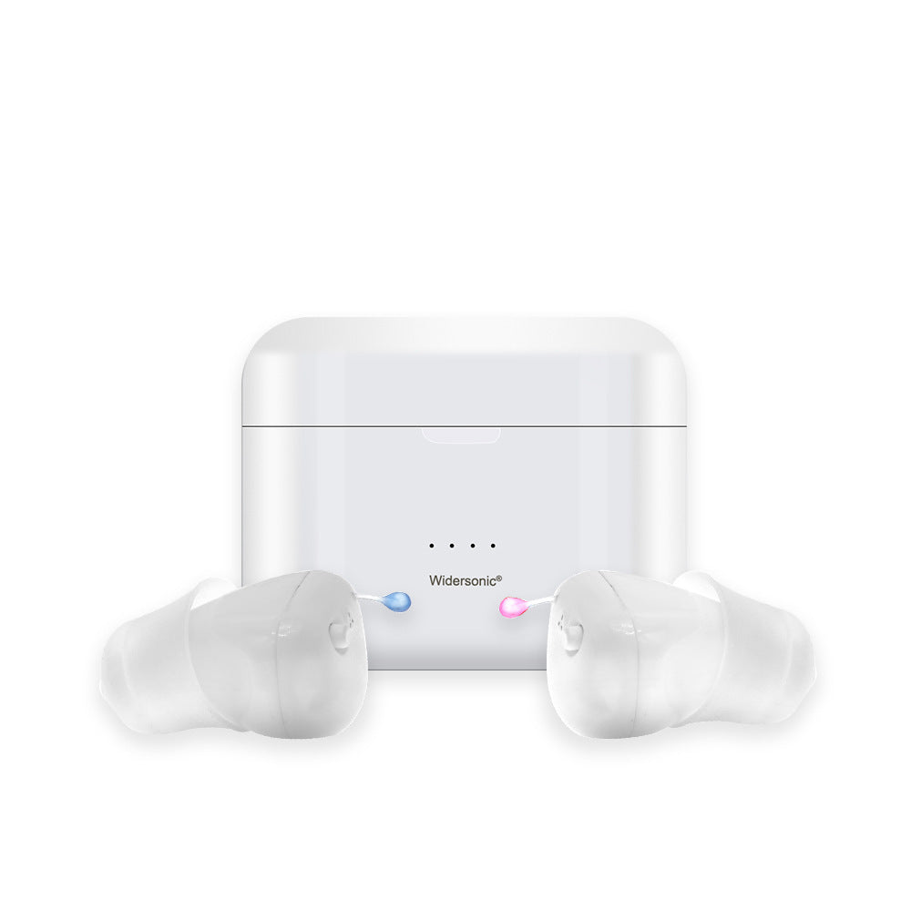 Amplificador de sonido digital portátil recargable para personas mayores